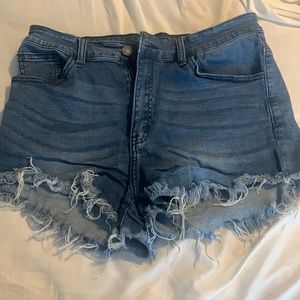 jean shorts, fashion nova size 13